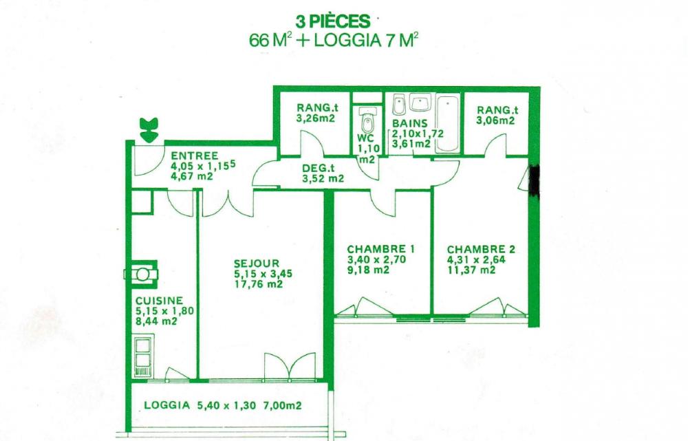 Vente appartement à Évry (91000)